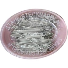 Bucuks Çelik Iğne Pembe Oval Kutuda 25 gr