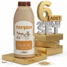 Afia Tatşen Tahin 6X500 gr  (Bidon)