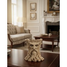 Piccomino Antik Orman Koruyucusu Dekoratif Saksı/büst