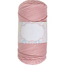 Bucuks Makrome Ipi 3mm Polyester Açık Pembe