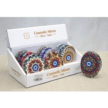 Bucuks Taşlı El Aynası Oval Ince