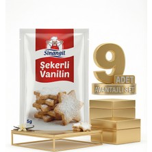 Sinangil Şekerli Vanilin 5x5 gr X9
