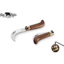 Antonini Old Bear 7,5cm Ceviz Ağacı Saplı Budama S Çakısı