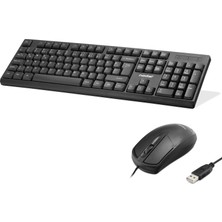 Shopwave Klavye ve Mouse Seti - Siyah KM501