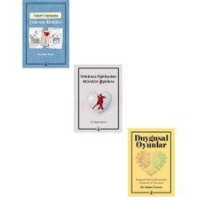 Yakamoz Yayınları Dr Bahar Tezcan Psikoloji Seti 3 Kitap (Imkansız Ilişkilerden Mümkün Ilişkilere + Terapi Odasında Iyileşen Ilişkiler + Duygusal Oyunlar)