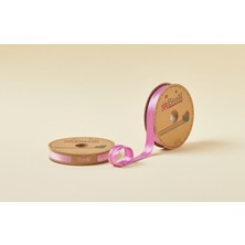 Bucuks Biye Saten Katlı 053 Koyu Pembe 2 cm 25 Metre %100 Polyester