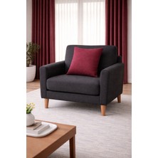 Lena Maison California Kırlent Kılıfı Vişne 43X43 cm