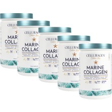 CELLURAGEN Cellular Life Marine Collagen Complex Balık Kolajeni Peptitleri ve Ca- Akg Içeren Takviye x 5 Adet