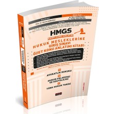 Savaş Yayınevi Hmgs Kampı Özet Konu Anlatımı Avukatlık Hukuku Hukuk Felsefesi ve Sosyolojisi Türk Hukuk Tarihi Savaş Yayınları 2026