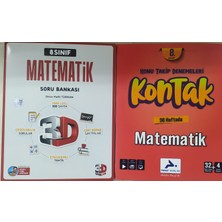 Eser Prf Yayınları Paraf 8. Sınıf Matematik 36 Lı Kontak Deneme+3d Matematik  Soru   Bankası