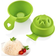 Bucuks® Pilav ve Helva Şekil Verici Pratik Servis Kalıbı Aleti (2 Adet)