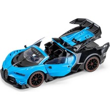 AnDen Toys Uzaktan Kumandalı Şarjlı Işıklı Kapıları Açılabilir Bugatti