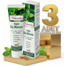 Safia Naturalive Doğal Diş Macunu 3X100 gr