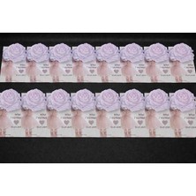 Minaşk Candle Doğal Soya Mum 50'li Düğün Nişan Nikah Söz Mum