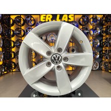 VOLKSWAGEN 4 Adet VOLKSWAGEN ORIJINAL 6.5*16 5*112 ET50 57.1 SILVER JANT REVİZE EDİLMİŞ (Takım)