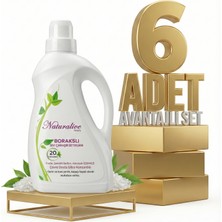 Safia Naturalive Borakslı Sıvı Çamaşır Detarjanı 6X1000 ml