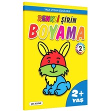 Pinokyo Yayınları Renkli Şirin Boyama -2 (2+Yaş)