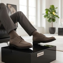 By Barretti Sütlü Kahverengi Kalın Taban Loafer