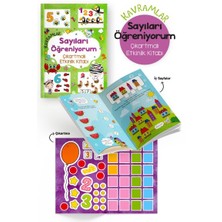 Bigkids Yayınları Kavramlar – Sayıları Öğreniyorum – Çıkartmalı Etkinlik Kitabı - 3 Yaş +