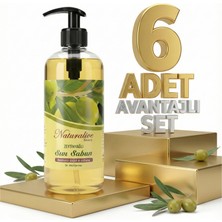 Safia Naturalive Zeytinyağlı Sıvı Sabun 6X500 ml