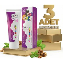 Safia Naturalive Çocuk Diş Macunu 3X75 ML/100 gr