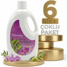Safia Naturalive Zeytinyağlı Sıvı El Sabunu 6x2,5 Lt