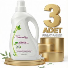 Safia Naturalive Borakslı Sıvı Çamaşır Detarjanı 3X1000 ml