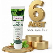 Safia Naturalive Doğal Diş Macunu 6X100 gr