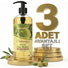 Safia Naturalive Zeytinyağlı Sıvı Sabun 3X500 ml
