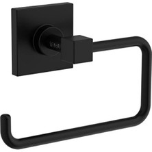 Vitra Root Tuvalet Kağıtlığı (Kapaksız) Mat Siyah A4480536
