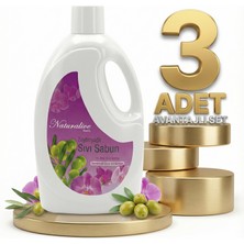 Safia Naturalive Zeytinyağlı Sıvı El Sabunu 3x2,5 Lt