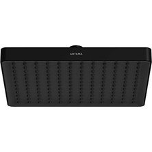 Artema Core Round Duş Başlığı 1f 250 mm Mat Siyah A4591336