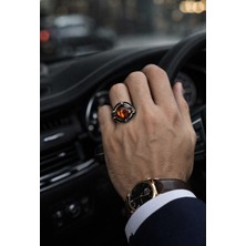 Miraç Gümüş Takı Atölyem 925 Ayar Gümüş Erkek Yüzüğü