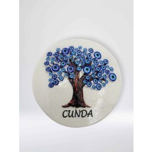 Mundy Cunda Temalı Kabartma Polyester Magnet Buzdolabı Süsü – Çap: 6,5 cm (KOD:1072)