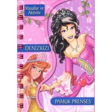 Çiçek Yayıncılık Masallar ve Aktivite - Denizkızı / Pamuk Prenses (Ciltli)