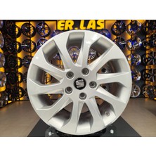 OEM JANT 4 Adet SEAT ORIJINAL 6.5*16 5*112 ET46 57.1 SILVER JANT REVİZE EDİLMİŞ (Takım)