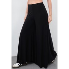 Sanem Tekstil Pantolon Etek-Siyah