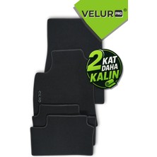 Velurpro Renault Clio 5 2020 Tam Uyumlu Halı Paspas Takımı Kalın Velur Halı