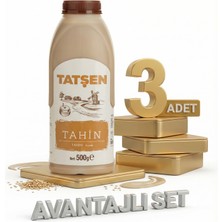 Afia Tatşen Tahin 3X500 gr  (Bidon)