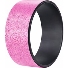 evapera Yeni Nesil Yoga Wheel Kaymaz Yumuşak Yüzey Pilates Fitness Çemberi Esneme Sırt Açma Egzersiz Aleti