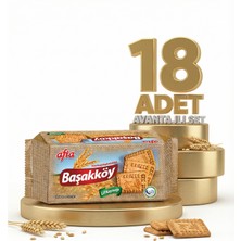 Afia Başakköy Tam Buğdaylı Bisküvi 18X110 gr