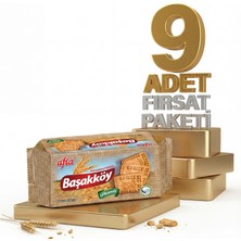 Afia Başakköy Tam Buğdaylı Bisküvi 9X110 gr
