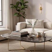 Elizim Home Lighting Su Damlası Ledli Pilli Gold Aplik