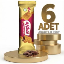 Afia Afibis Kakao Krema Dolgulu Bisküvi 6X75 gr