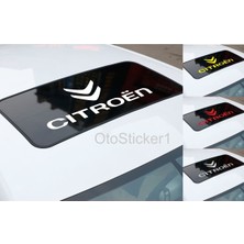 Ruselland Citroen Için Özel Yeni Uyumlu Aksesuar Sunroof Özel Yeni Stickeri