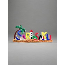 Mundy Sarımsaklı Temalı Kabartmalı Polyester Magnet Buzdolabı Süsü – 10 cm x 5 cm (KOD:1077)