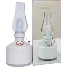Aydogan's Vintage Dekoratif Gaz Lambası Görünümlü Aromaterapi Difüzör 1200 Mah USB Şarjlı