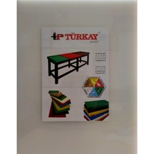 Feyza Design Beyaz Polietilen Kesme Tahtası 25X40X2CM, Unlu Mamüller Için Mükemmel