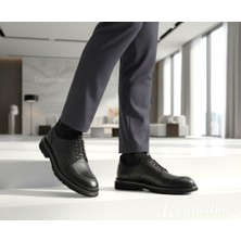 By Barretti Siyah Kalın Taban Loafer