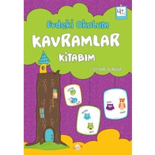 Kukla Yayınları Evdeki Okulum Kavramlar Kitabım 4+Yaş